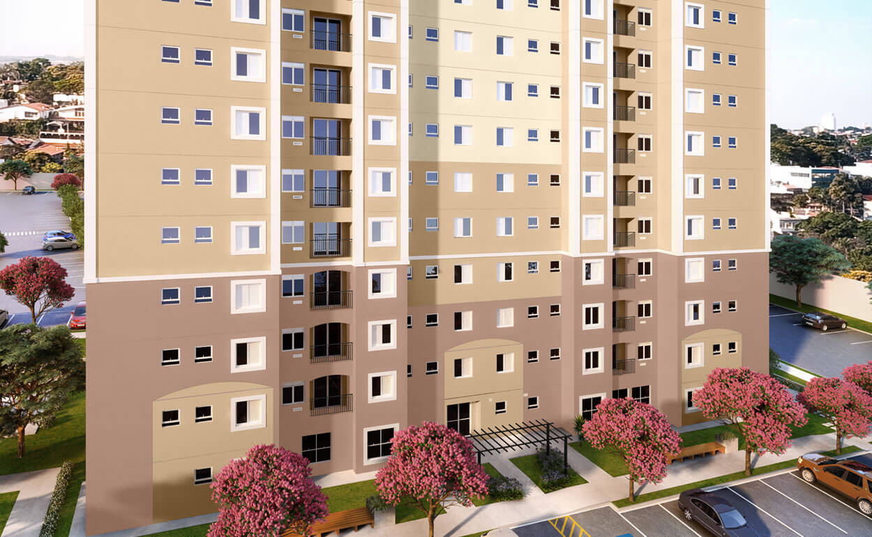 Perspectiva do Residencial Imagine